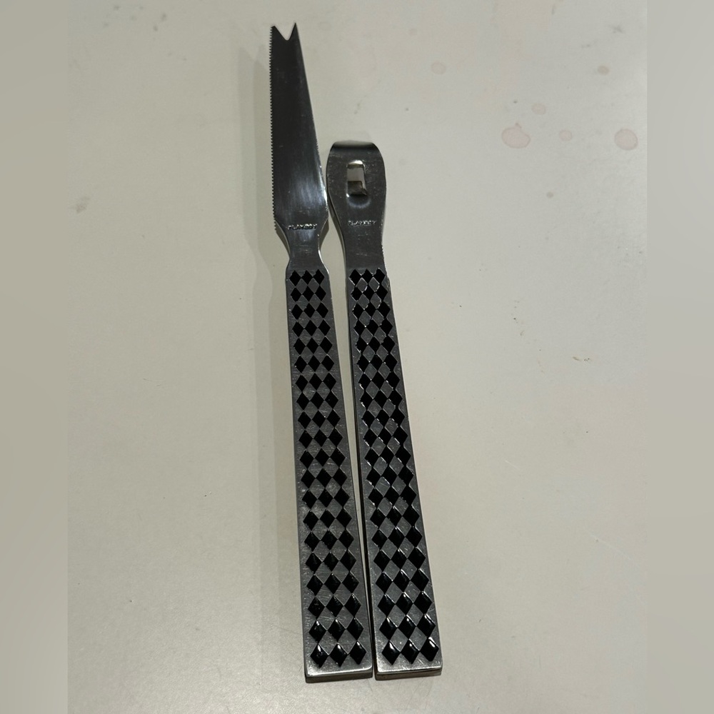 Vintage Playboy 2 pc Bar Set